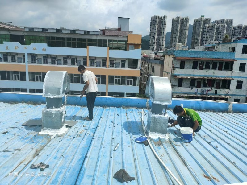 大悟钢结构屋面涂料维修方法